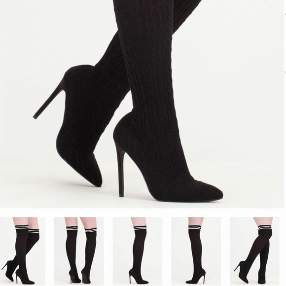 Thigh high Sock Boots - Picture 1 of 1